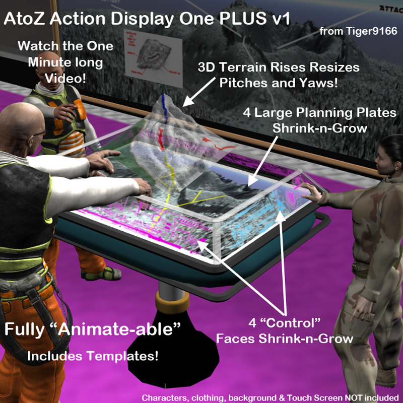 AtoZ DetailTime Action Display One PLUS v1 by N/A