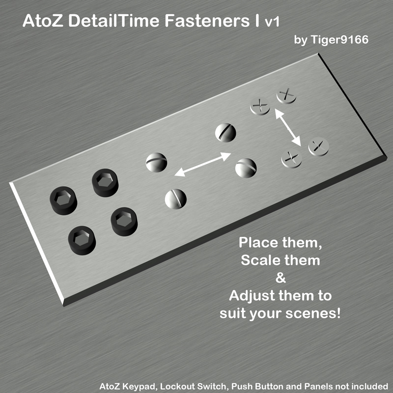 AtoZ DetailTime Fasteners I v1 by N/A
