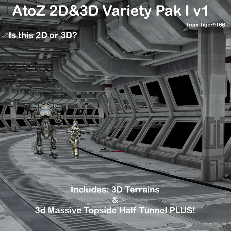 AtoZ 2Dn3D VarietyPak I v1 by N/A