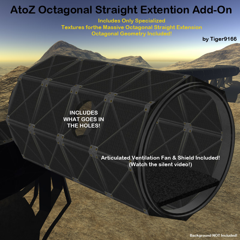AtoZ Massive Octagonal-II Vent Add-On1 v1 by N/A