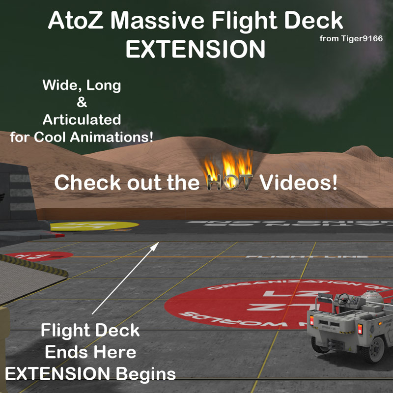 AtoZ Massive Octal-V Add-On Flight Deck Ext v1 by N/A