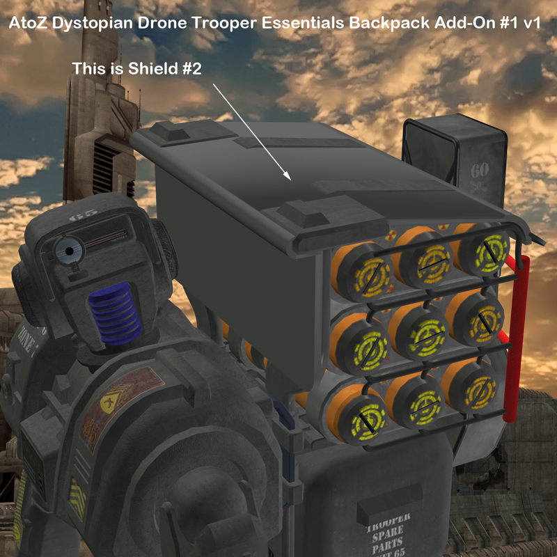 AtoZ DTrooper Backpack AddOn I v1 by N/A