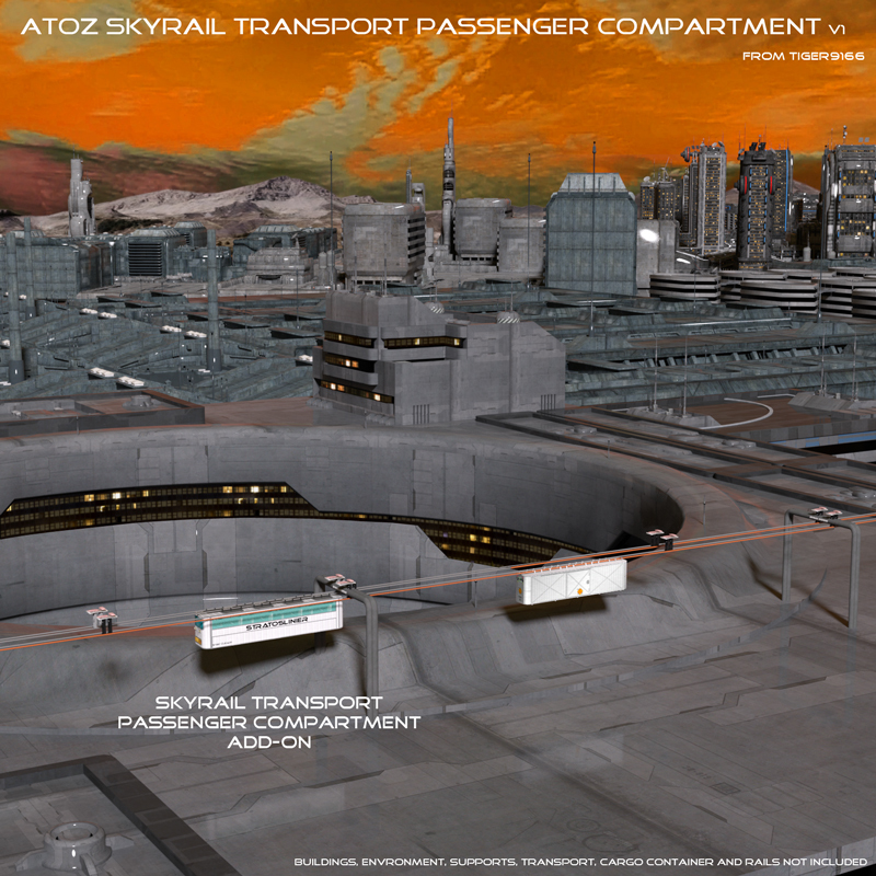 AtoZ SkyRail AddOn Passenger Compartment v1 by N/A
