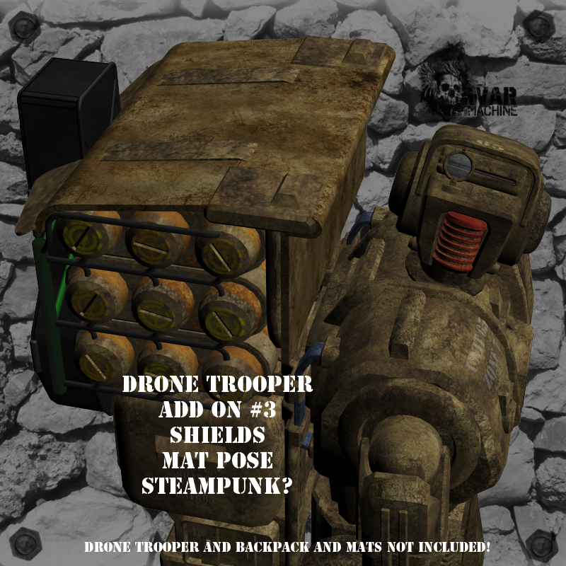 AtoZ DTrooper Backpack Special AddOn III v1 by N/A