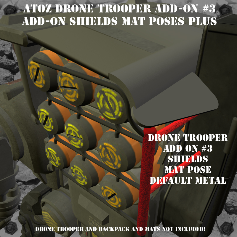 AtoZ DTrooper Backpack Special AddOn III v1 by N/A