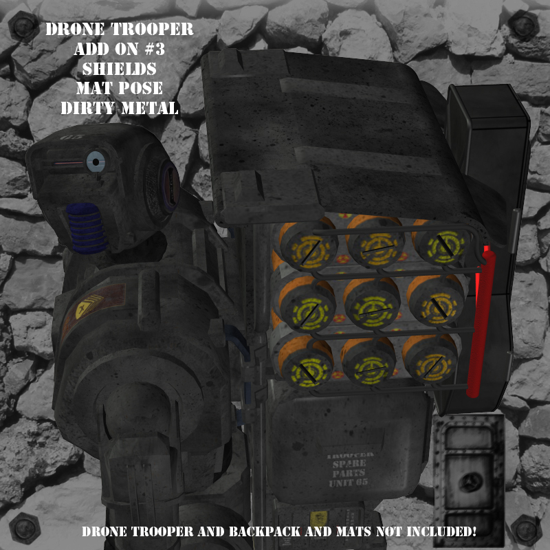AtoZ DTrooper Backpack Special AddOn III v1 by N/A