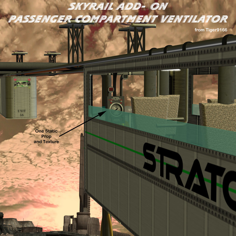 AtoZ SkyRail Passenger Compartment AddOn I v1 by N/A