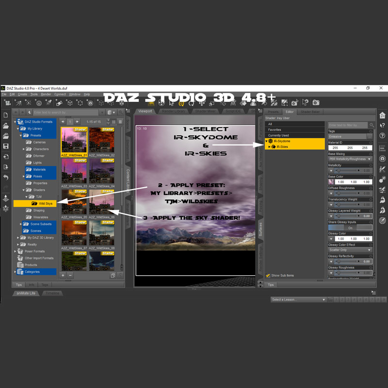 AtoZ Wild Skys I v1 by N/A
