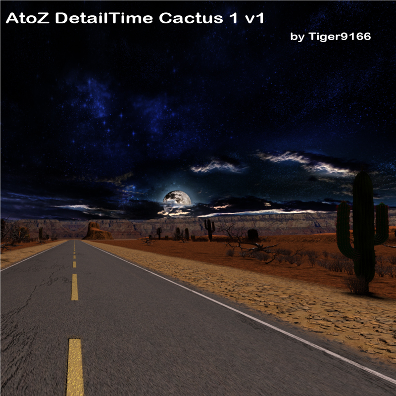 AtoZ DetailTime Cactus #1 v1 by N/A
