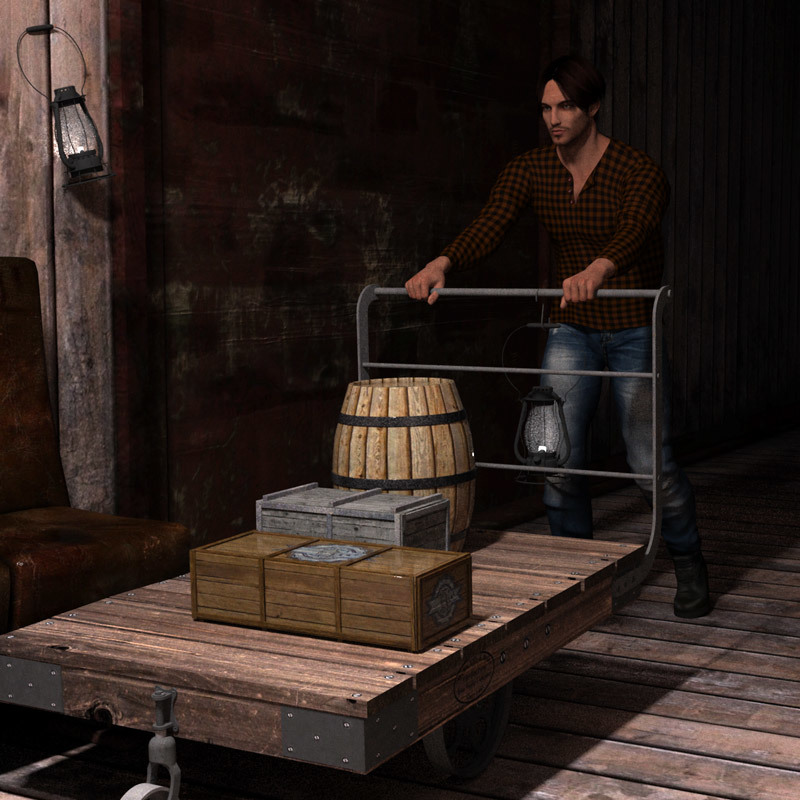 AtoZ DetailTime Kerosene Lamp PLUS 1 v1 by N/A