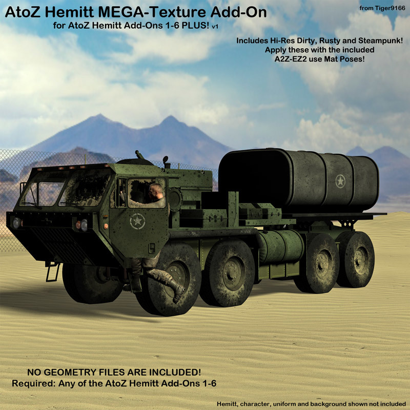 AtoZ Hemitt Add On Textures 4HAOs1-6 v1 by N/A
