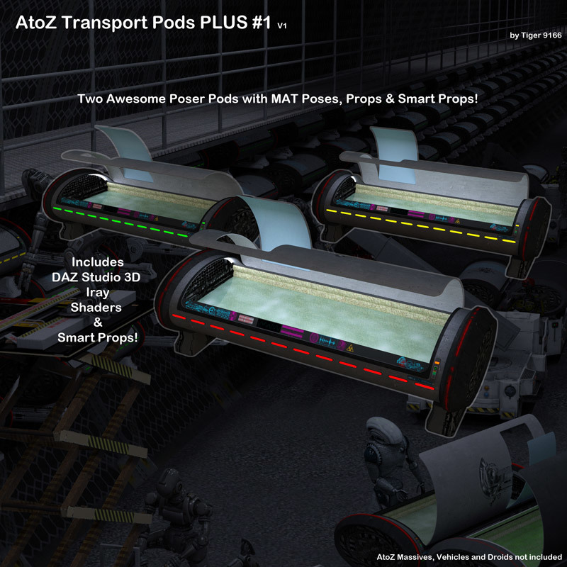 AtoZ Transport Pods PLUS #1 v1 by N/A
