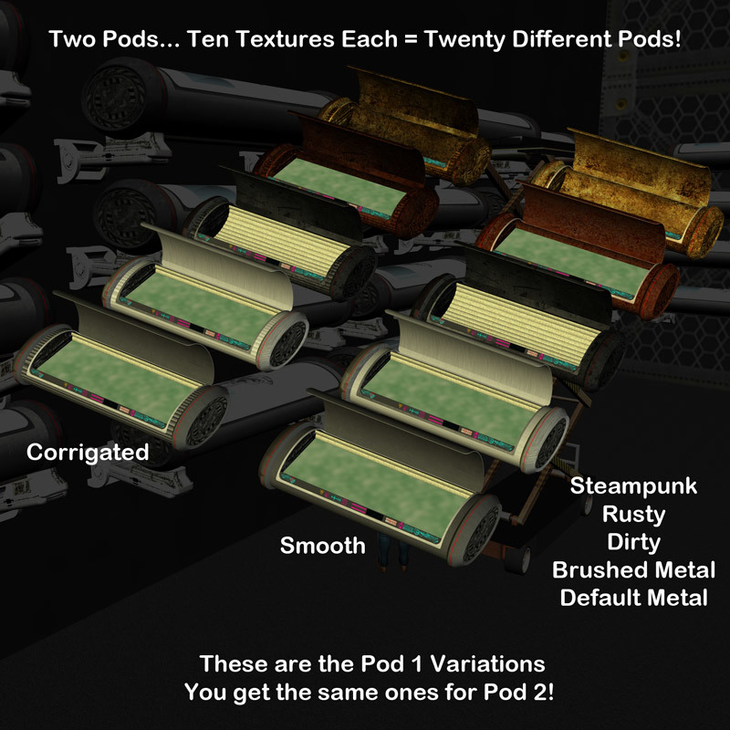 AtoZ Transport Pods PLUS #1 v1 by N/A