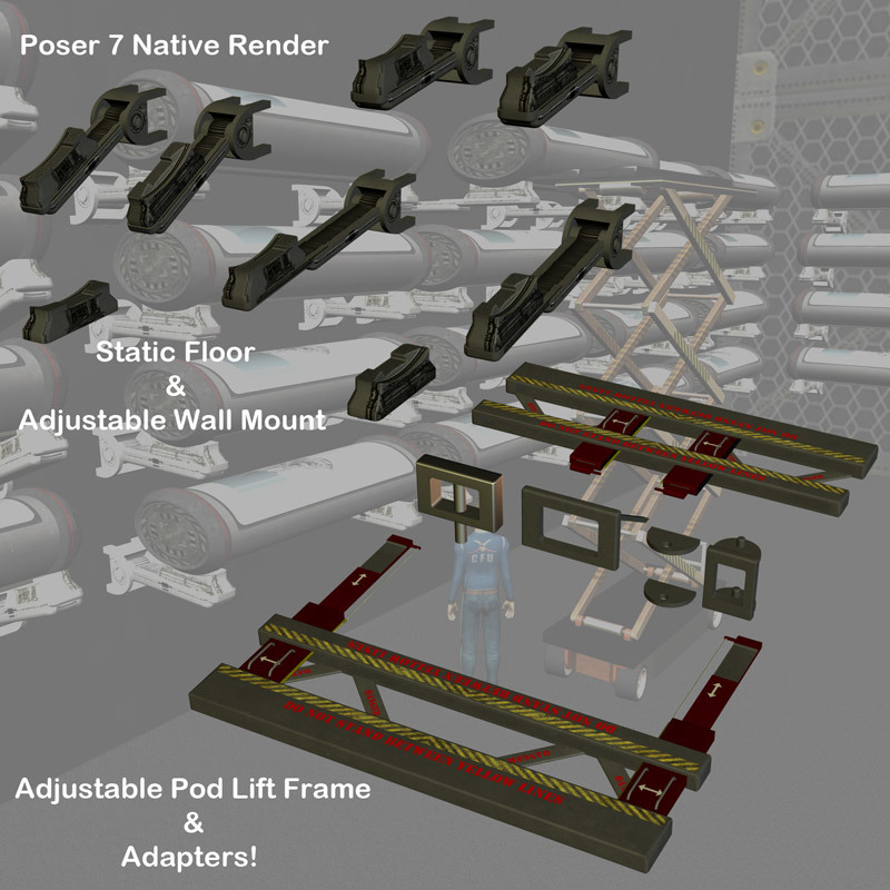AtoZ Transport Pods PLUS #1 v1 by N/A