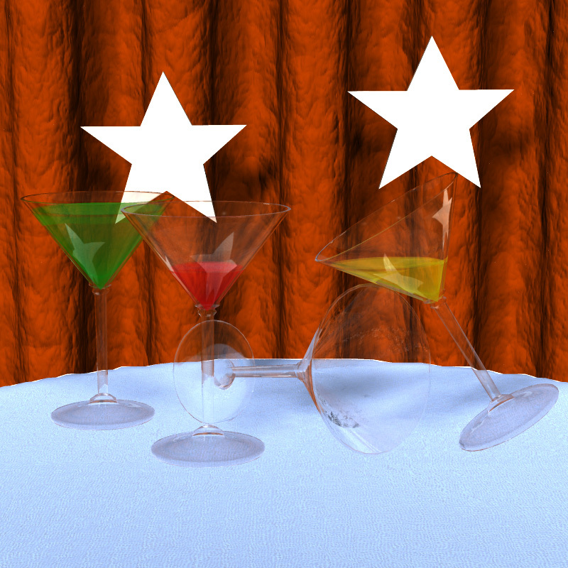 Bar Ware Morphing Martini Glass by N/A