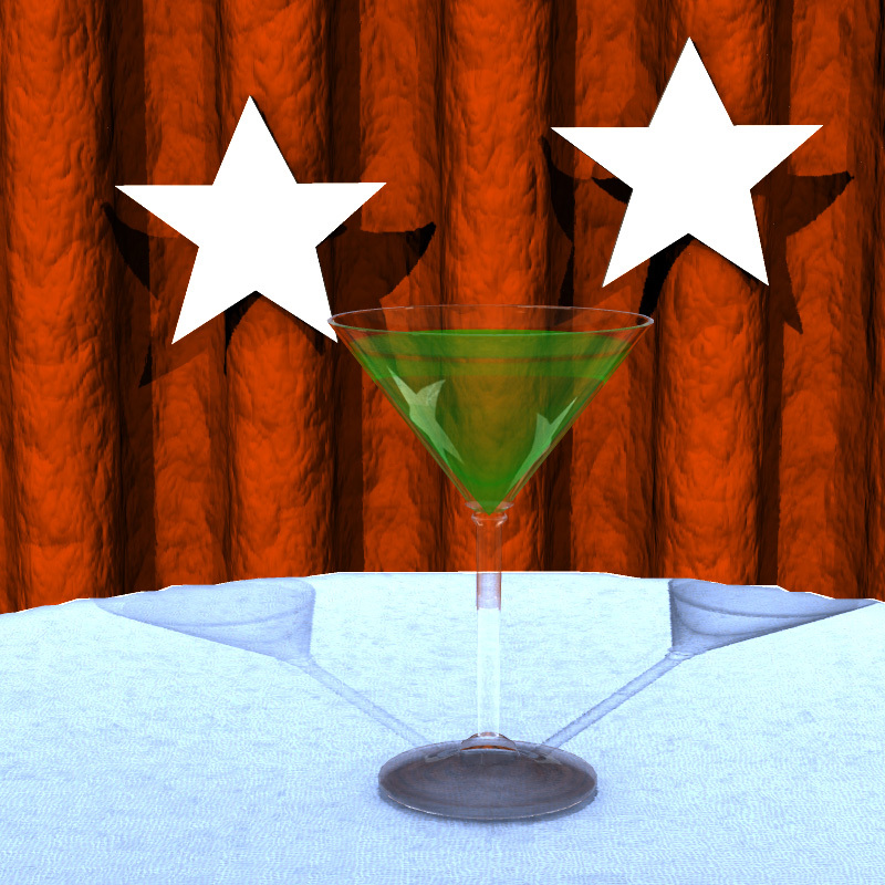 Bar Ware Morphing Martini Glass by N/A