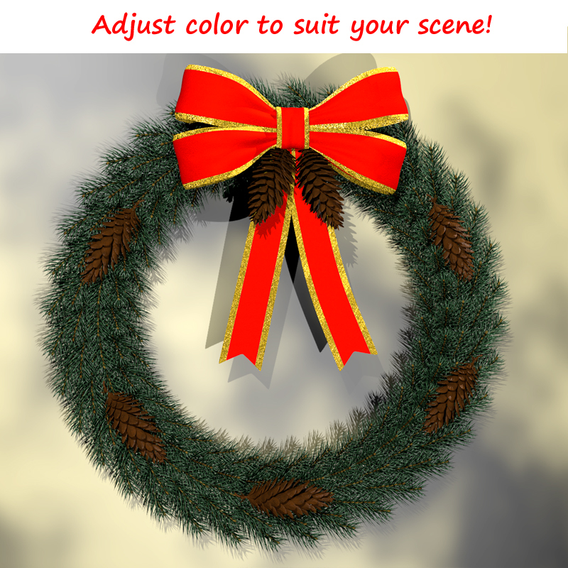 2011 Holiday Collection Evergreen Wreath by N/A