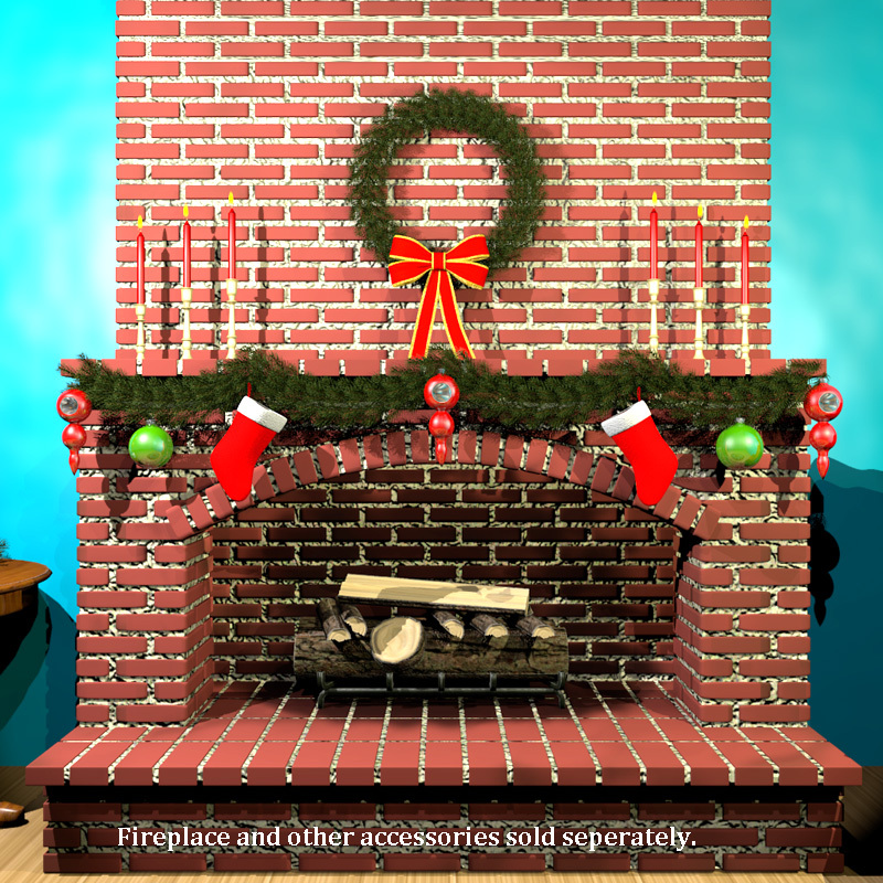 2011 Fireplace Logs and Grate by N/A