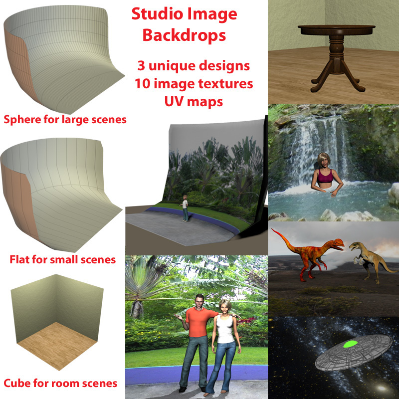 Studio Backdrop Set by N/A