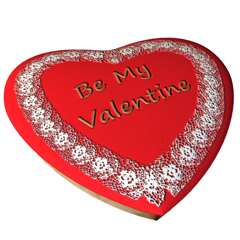 Valentine Heart Candy Box by N/A