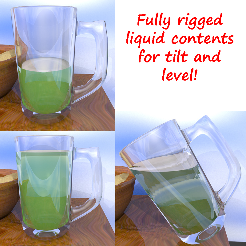 Beer Mug (rigged) by N/A