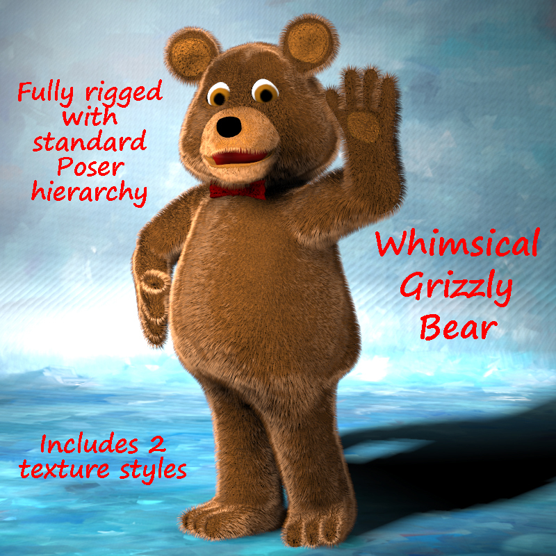 Grizzly Bear Character by N/A