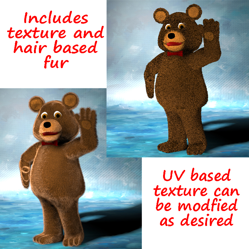 Grizzly Bear Character by N/A