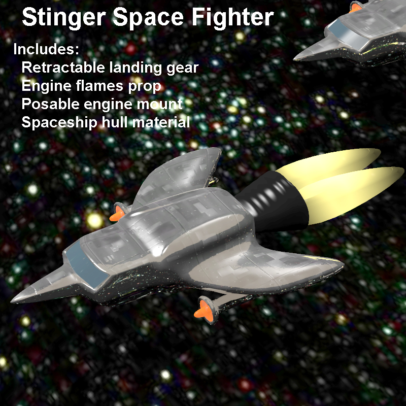 Stinger Space Fighter by N/A