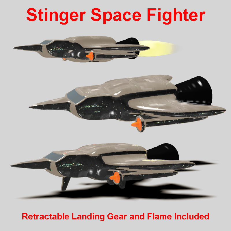 Stinger Space Fighter by N/A