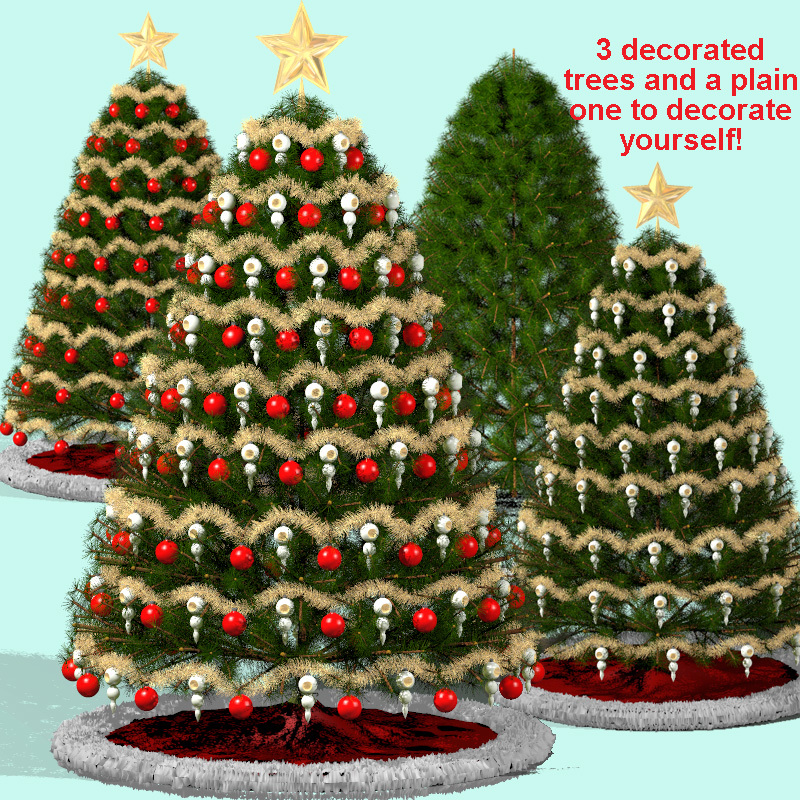 2012 Traditional Christmas Tree by N/A