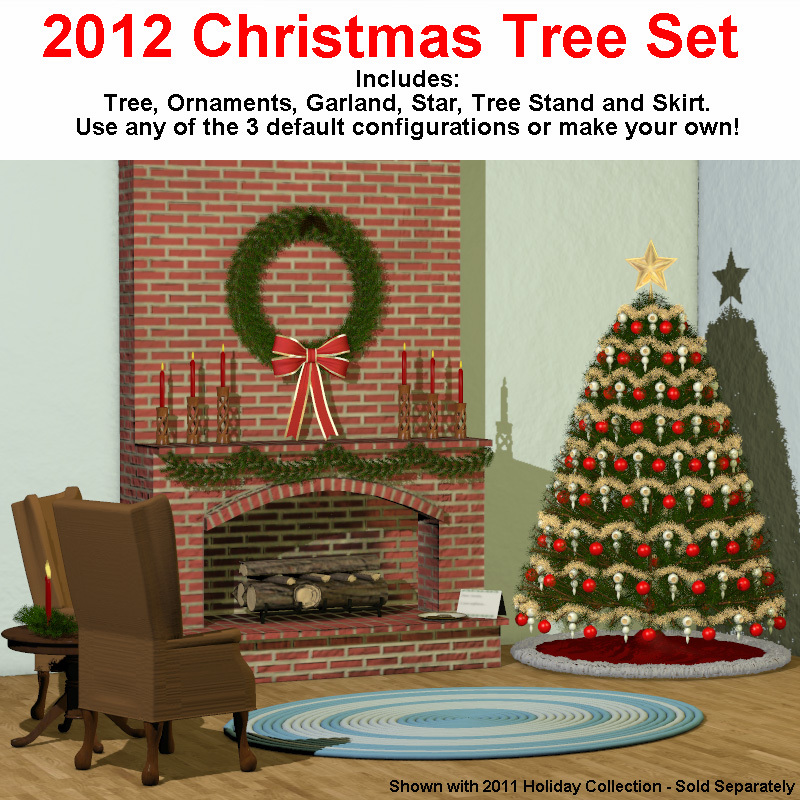 2012 Traditional Christmas Tree by N/A