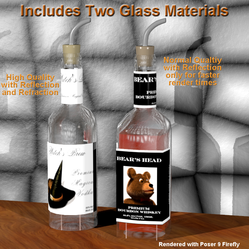 Barware Morphing Bottle Set by N/A