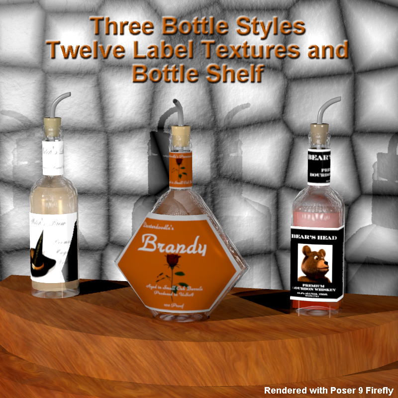 Barware Morphing Bottle Set by N/A