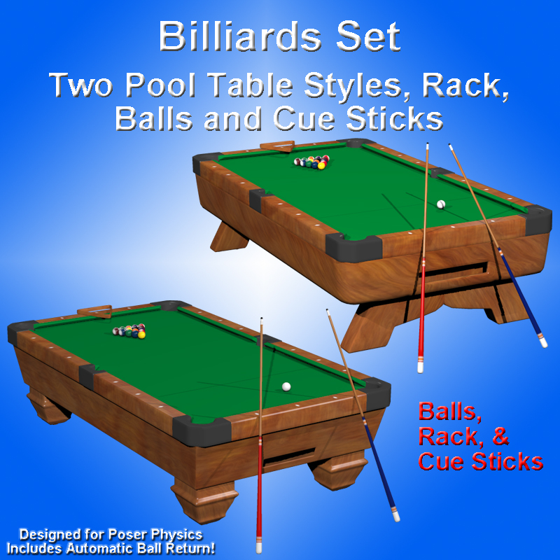 Billiard Table Set by N/A