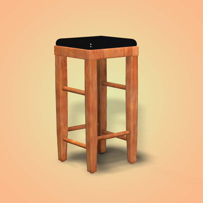 Billiard Bar Table and Stool Set by N/A