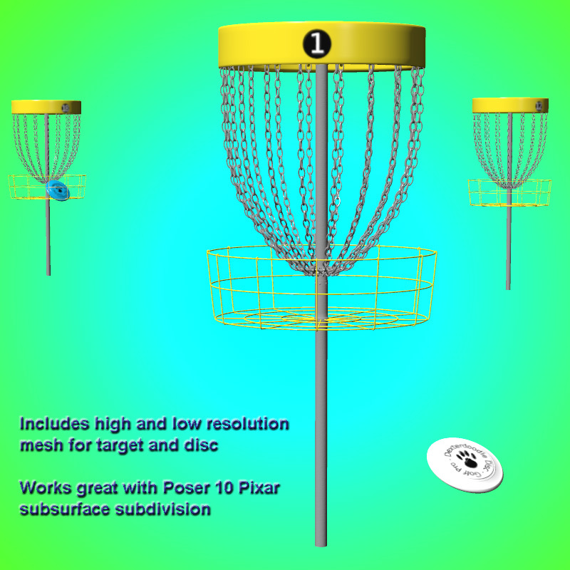 Outdoor Disc Golf Set by N/A