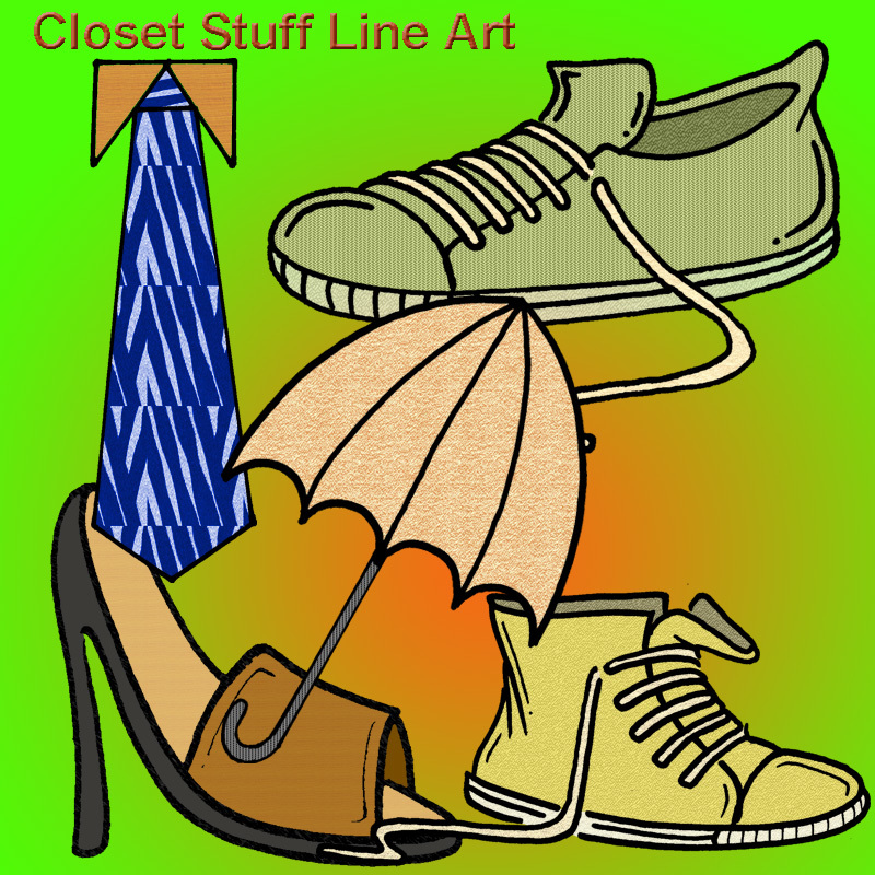 Clothes Line Art by N/A