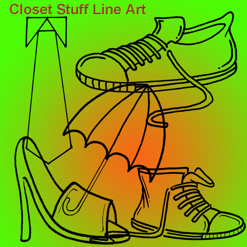 Clothes Line Art by N/A