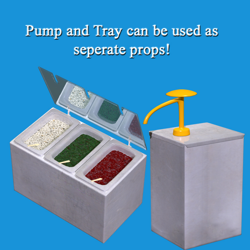 Concession Stand Condiment Bar by N/A