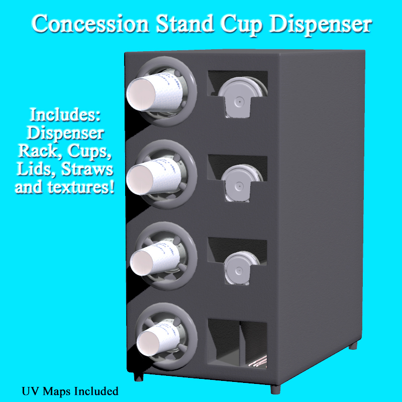 Concession Stand Cup Dispenser by N/A