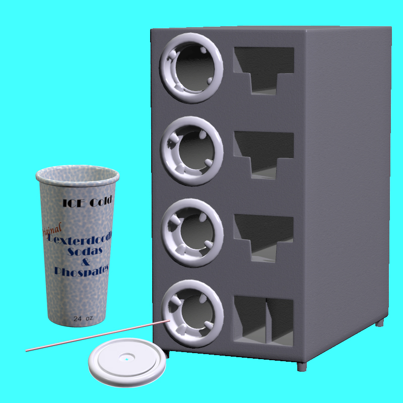 Concession Stand Cup Dispenser by N/A