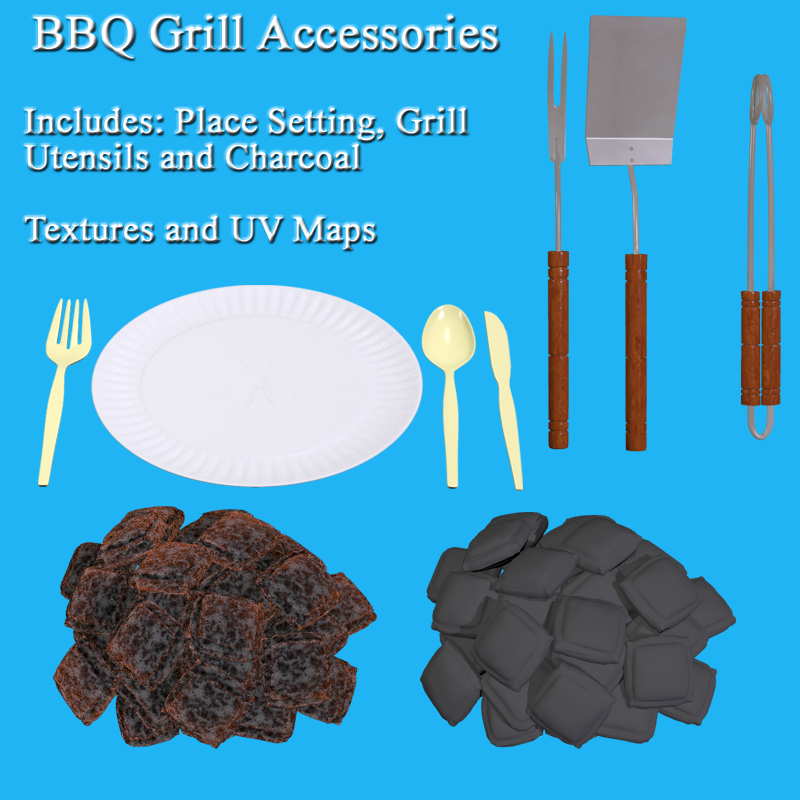 Grill Accessory Set by N/A