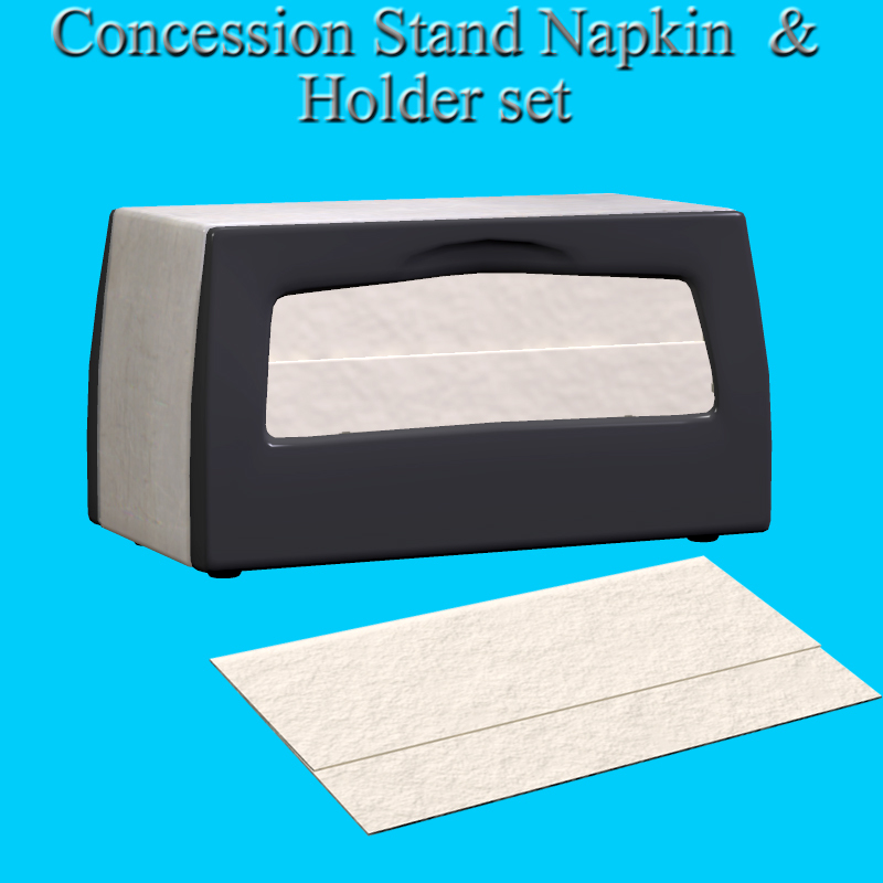 Cocession Stand Napkin Holder by N/A