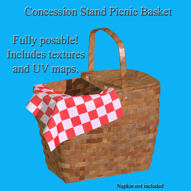Concession Stand Picnic Basket by N/A