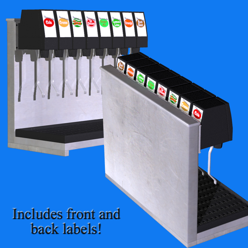 Concession Stand Pop Dispenser by N/A