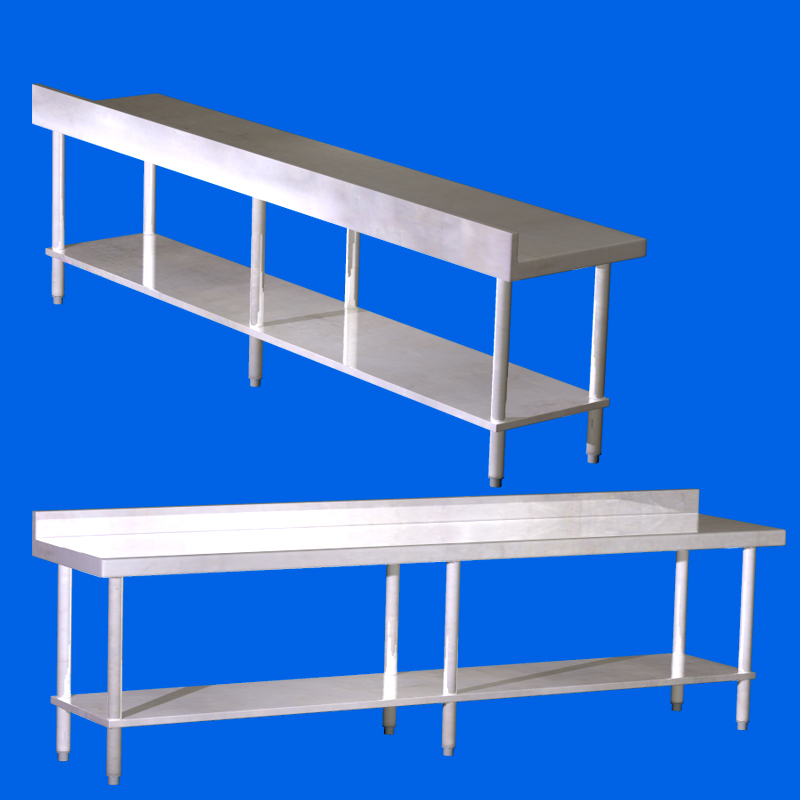 Concession stand Steel Table by N/A