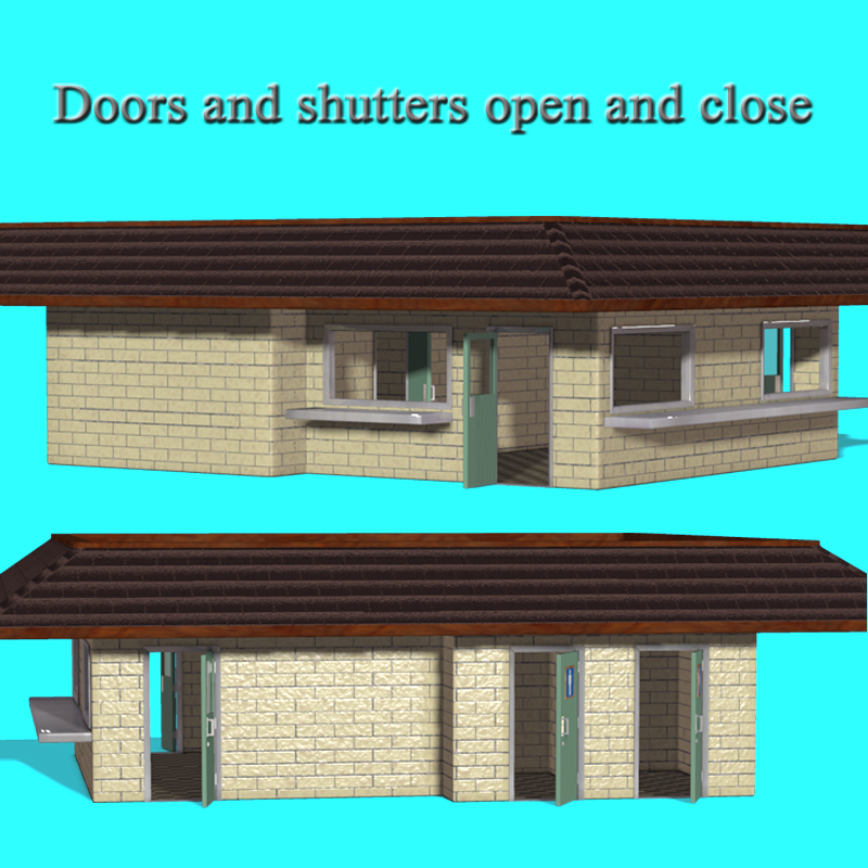 Concession Stand Building by N/A