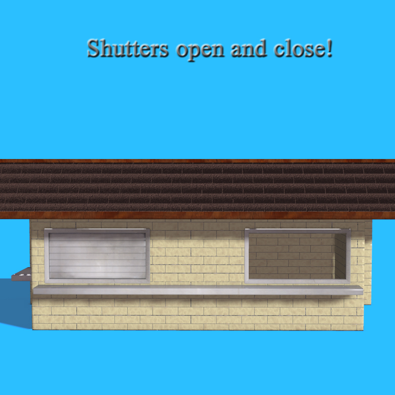 Concession Stand Building by N/A