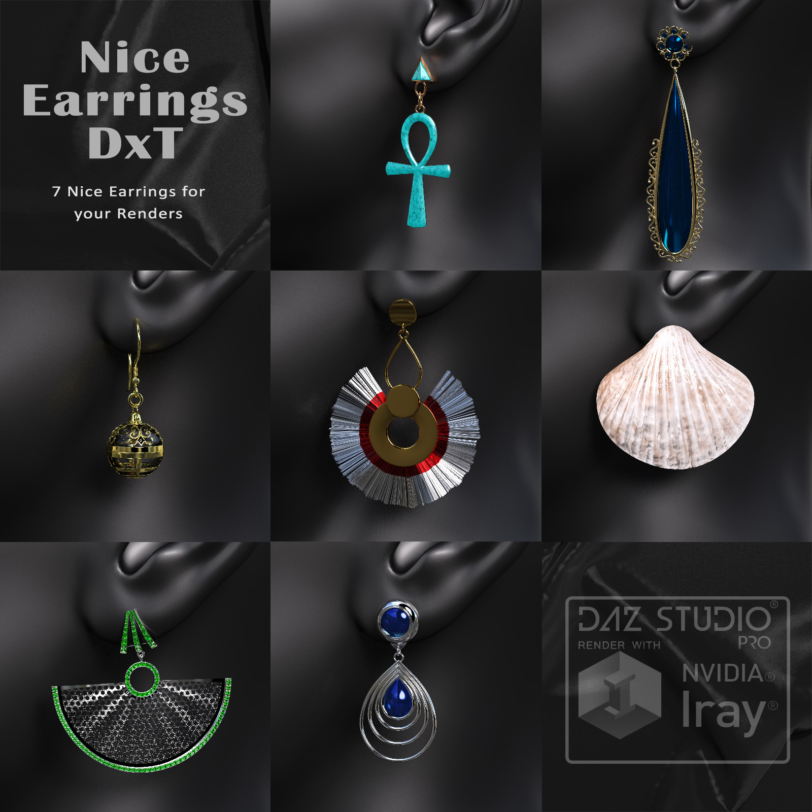 Nice Earrings DxT G3F and G8F by N/A