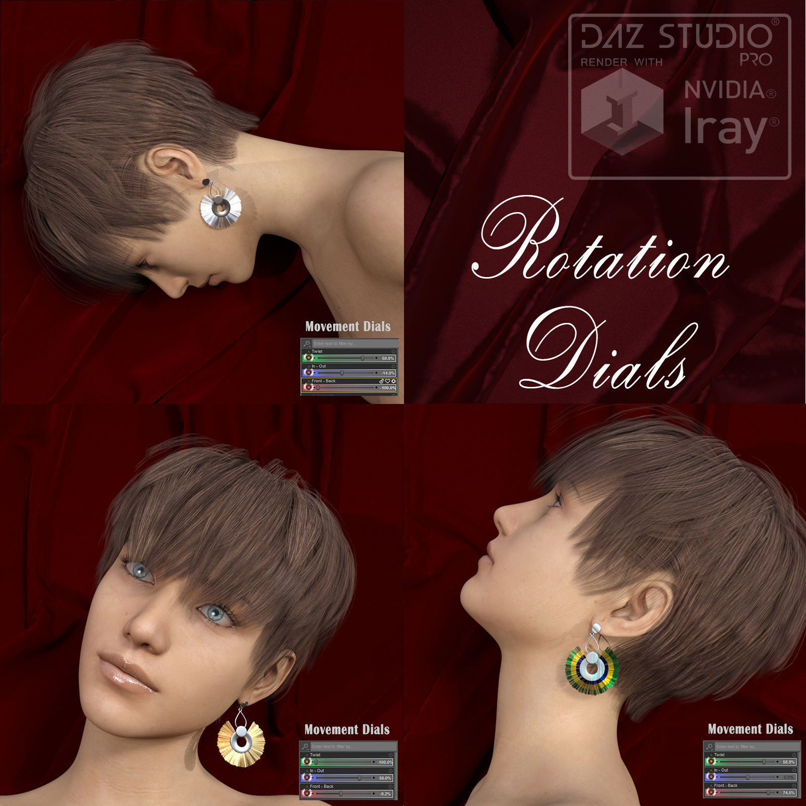 Nice Earrings DxT G3F and G8F by N/A